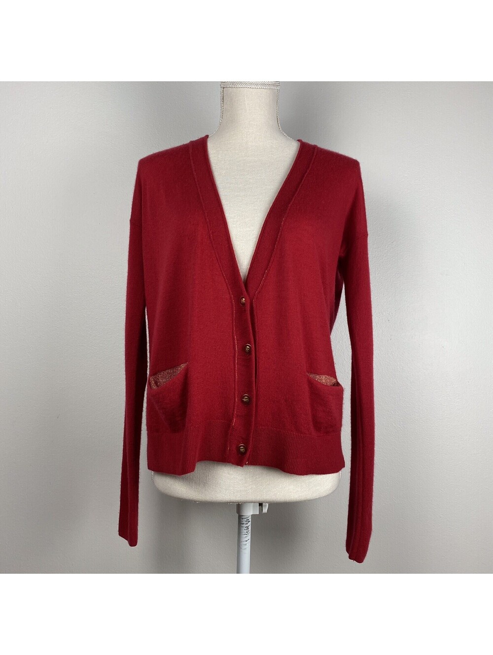 Marc by Marc Jacobs Zephyr Cashmere Cardigan Sweater Small